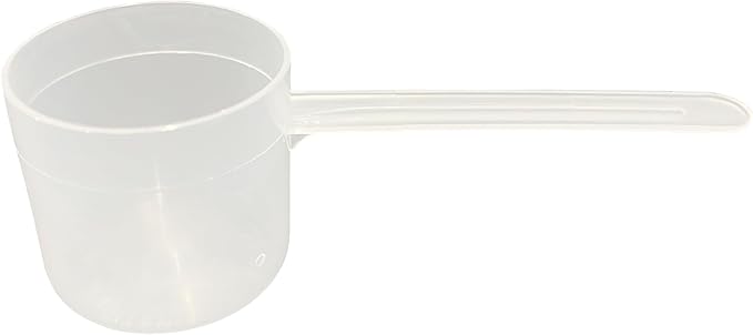 67 mL (67 CC | 2.27 Oz.) Long Handle Scoop for Measuring Coffee, Pet Food, Grains, Protein, Spices and Other Dry Goods (Pack of 5)