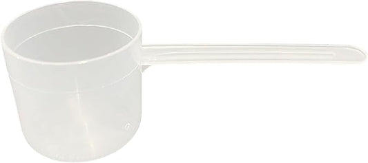 63 mL (63 CC | 2.13 Oz.) Long Handle Scoop for Measuring Coffee, Pet Food, Grains, Protein, Spices and Other Dry Goods (Pack of 5)