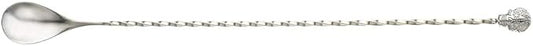 Barfly 13-Inch Bar Spoon, Sugar Skull End