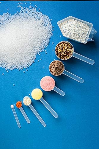 9 mL (9 CC) Long Handle Scoop for Measuring Coffee, Pet Food, Grains, Protein, Spices and Other Dry Goods (Pack of 100)