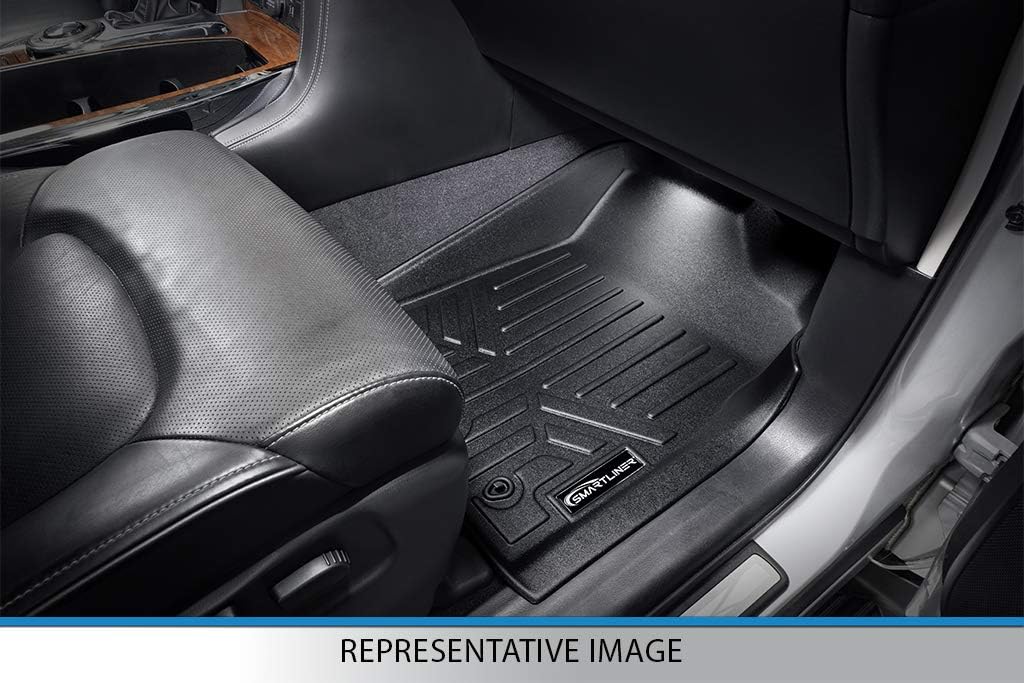 SMARTLINER All Weather Custom Fit Floor Mats 2 Row Liner Set Compatible with 2023-2025 BMW X1 (28i) (M35i)