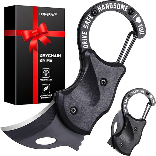 Gifts for Him Valentines Day Men Husband, Valentines Anniversary Birthday Gifts for Him, Mens Tool Gift, EDC Keychain Gift for Boyfriend, Valentine for Husband from Wife