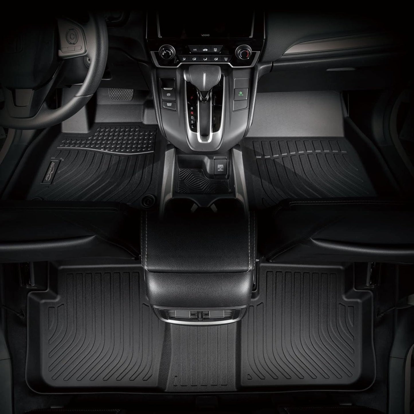 Binmotor-Floor Mats& Cargo Liner for Lincoln Corsair 2020-2024 2025(Not for Plug-in Hybrid), TPE Corsair All Weather Mats for Lincoln Corsair Rubber Liners for Corsair Accessories