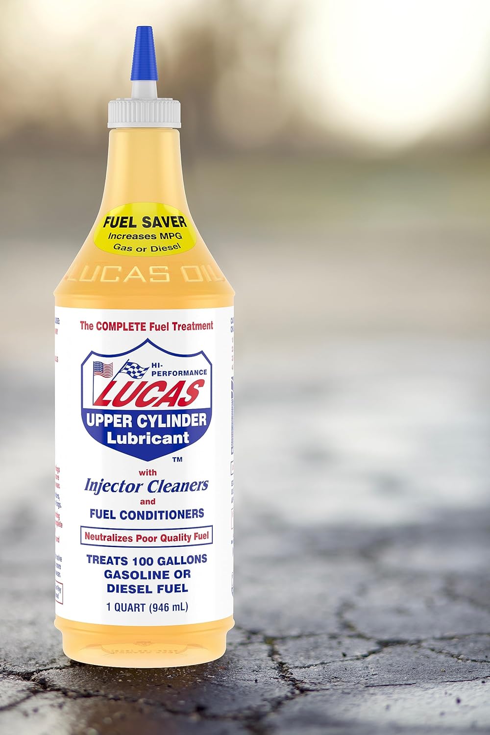 LUCAS Oil 10003-PK12 Fuel Treatment - 1 Quart